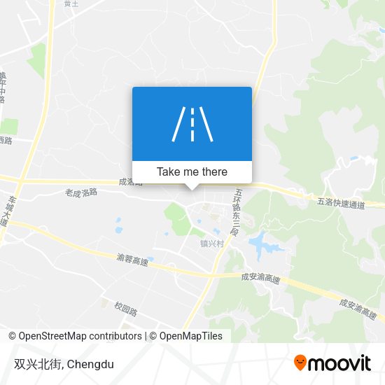 双兴北街 map