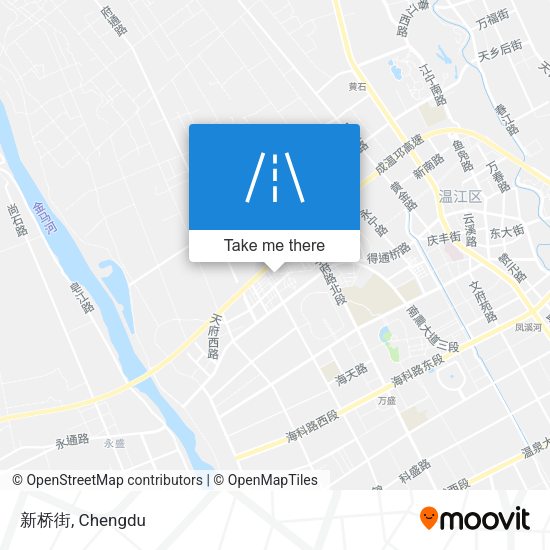 新桥街 map