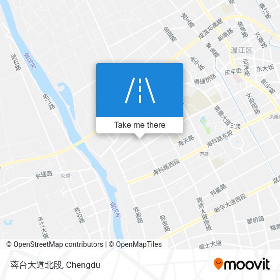 蓉台大道北段 map