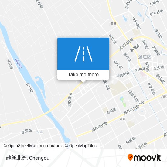 维新北街 map