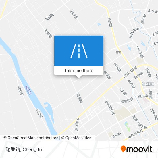瑞香路 map