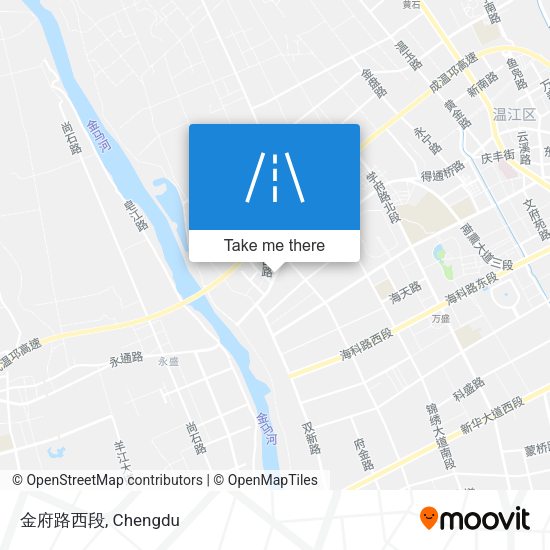金府路西段 map