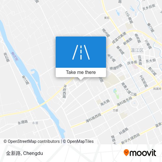 金新路 map