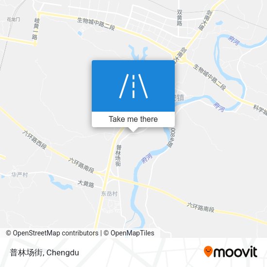 普林场街 map
