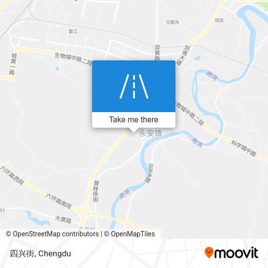 四兴街 map