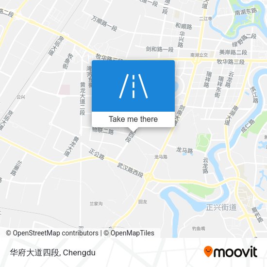 华府大道四段 map