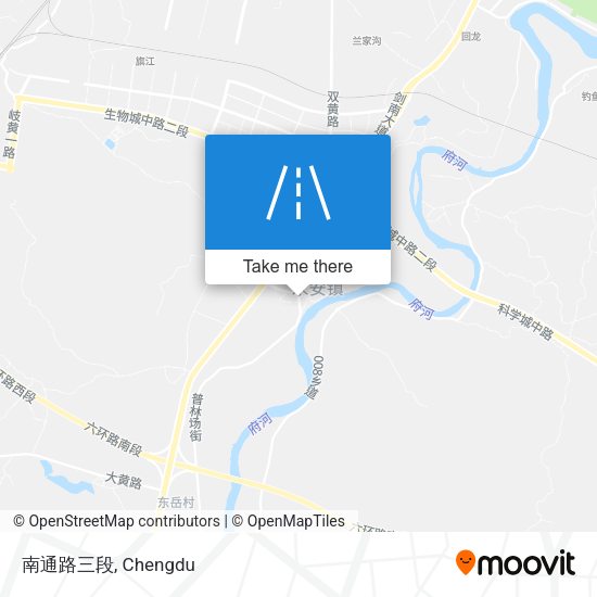 南通路三段 map