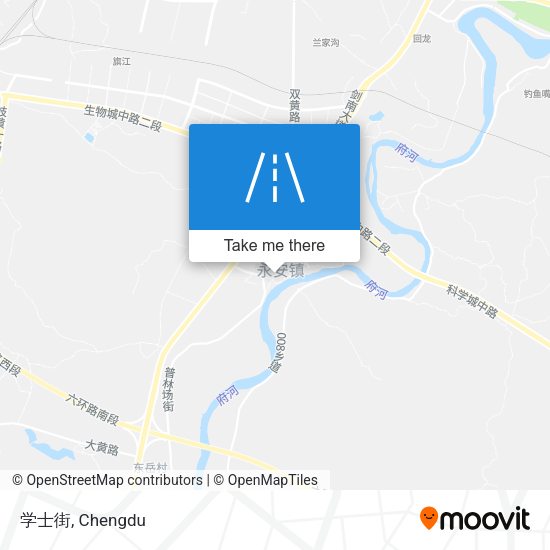 学士街 map
