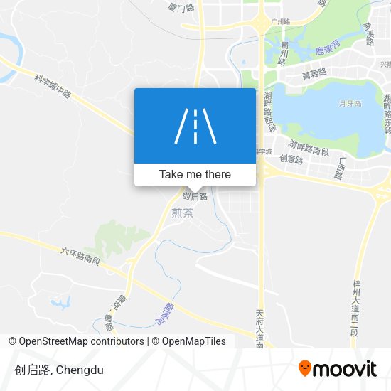 创启路 map