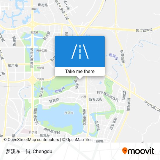 梦溪东一街 map