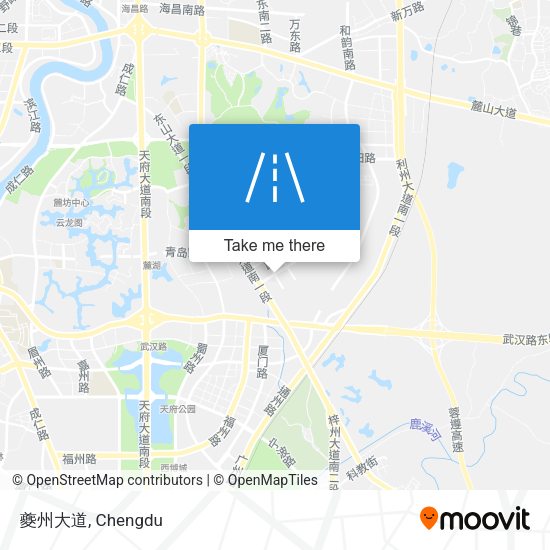 夔州大道 map