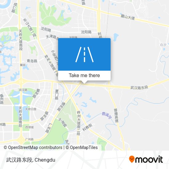 武汉路东段 map