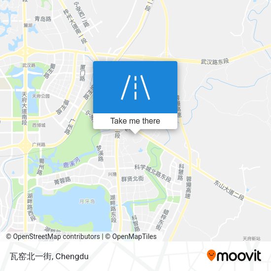 瓦窑北一街 map