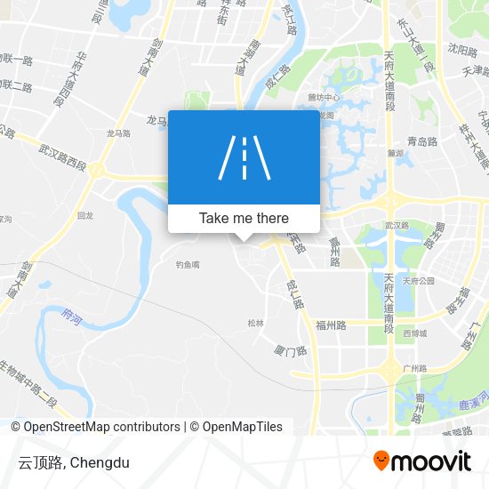云顶路 map