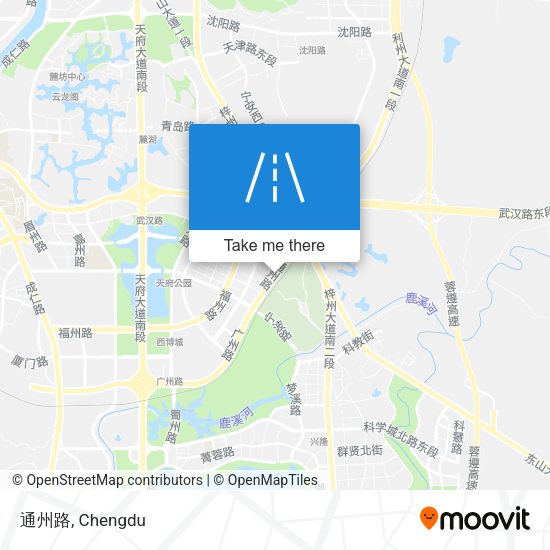通州路 map