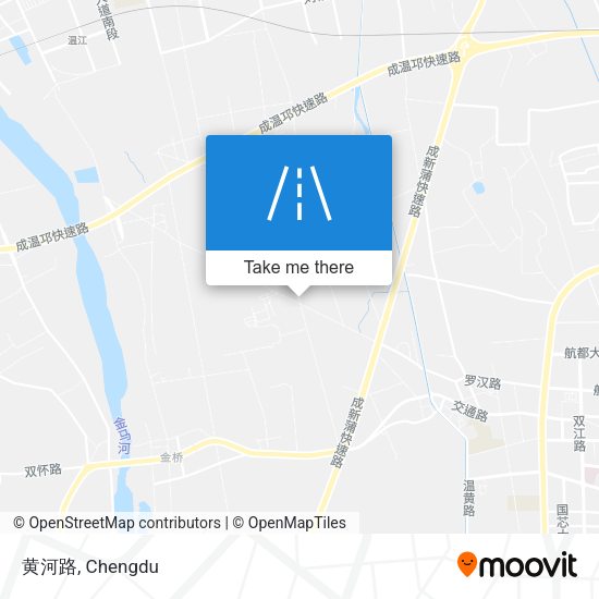 黄河路 map