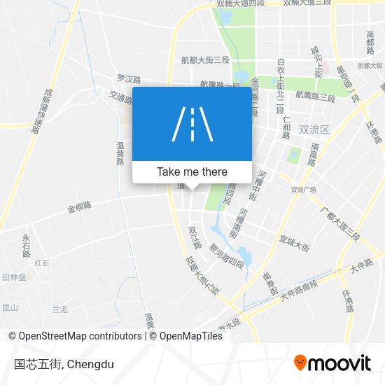 国芯五街 map