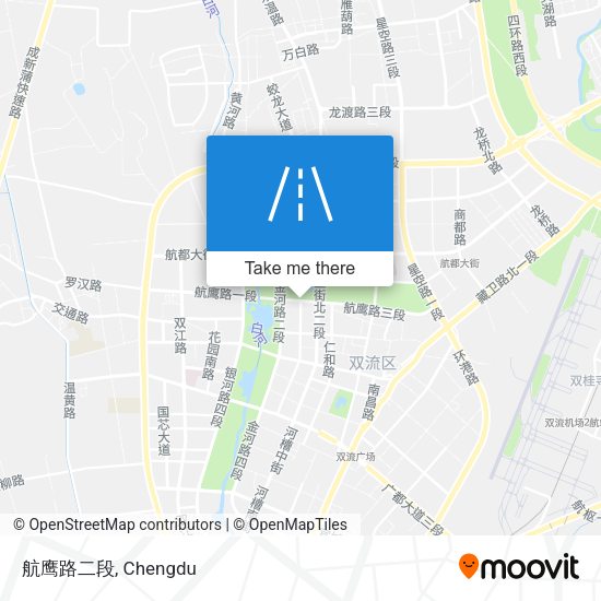 航鹰路二段 map