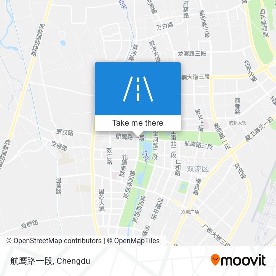 航鹰路一段 map