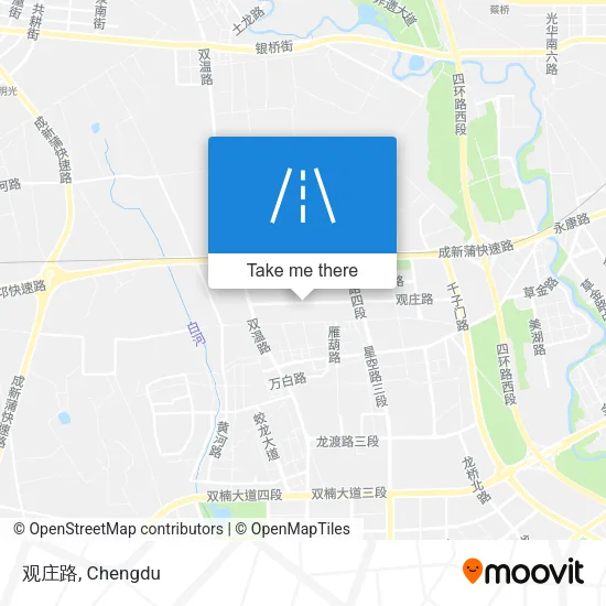 观庄路 map