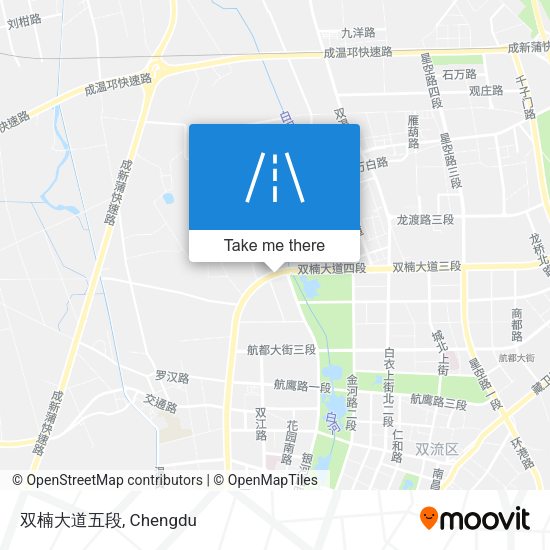 双楠大道五段 map