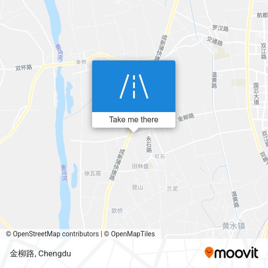 金柳路 map