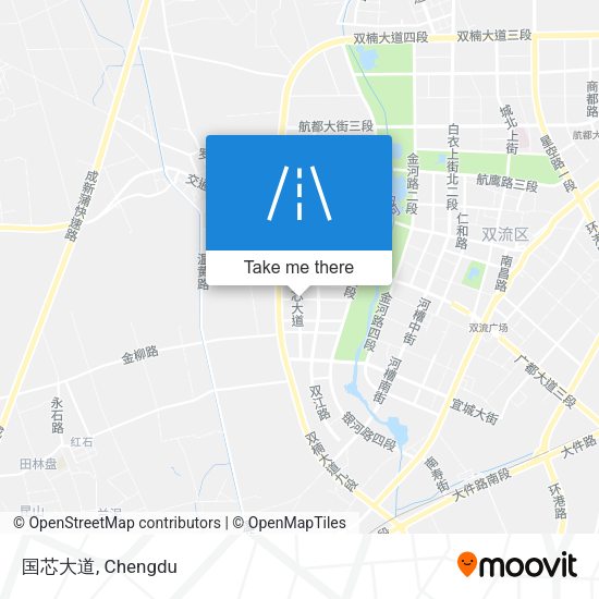 国芯大道 map