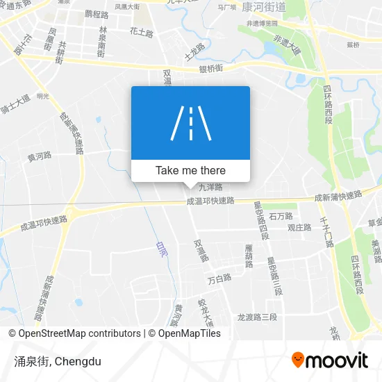 涌泉街 map