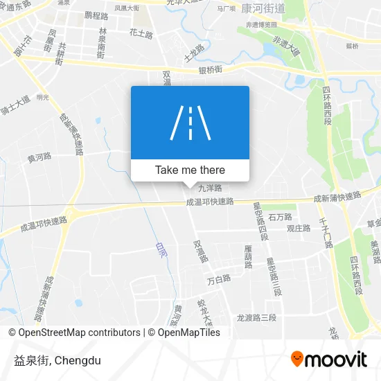 益泉街 map