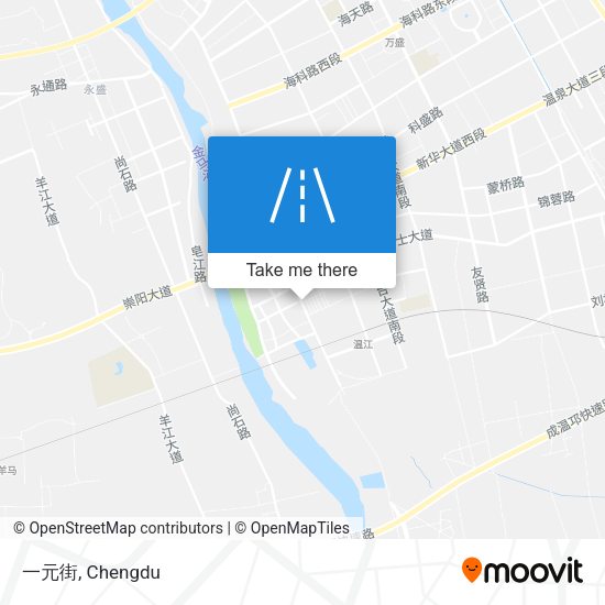 一元街 map