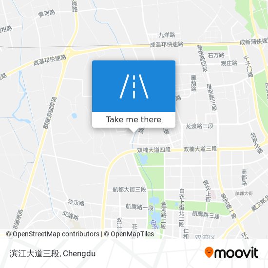 滨江大道三段 map