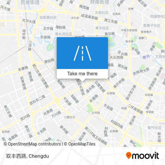 双丰西路 map