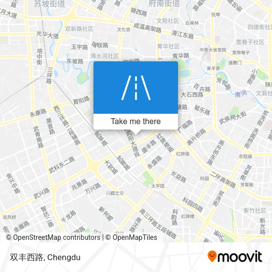 双丰西路 map