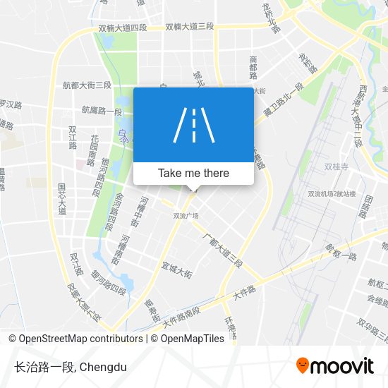 长治路一段 map
