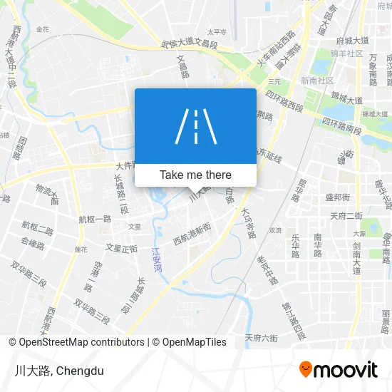 川大路 map