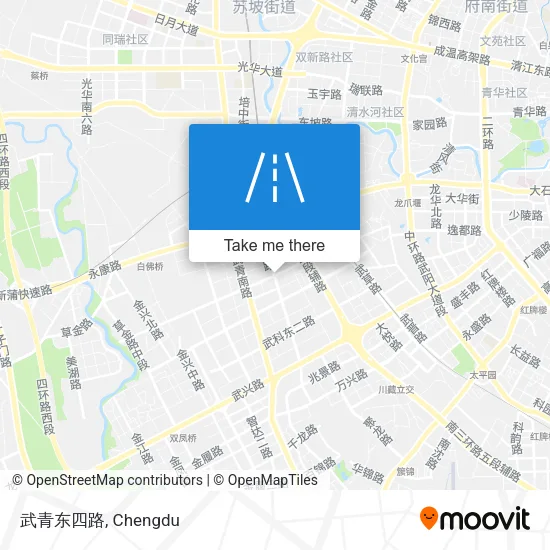 武青东四路 map