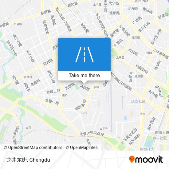 龙井东街 map
