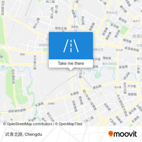 武青北路 map