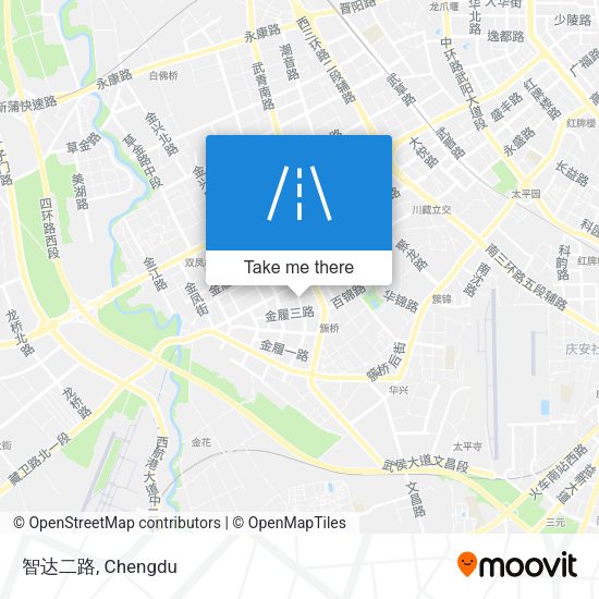智达二路 map
