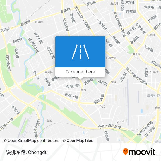 铁佛东路 map