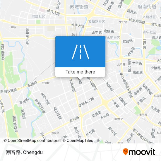 潮音路 map
