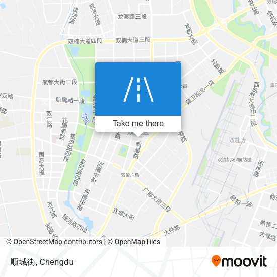 顺城街 map