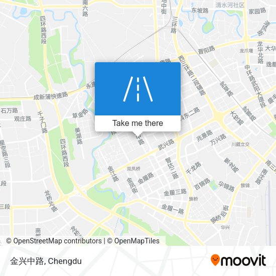 金兴中路 map