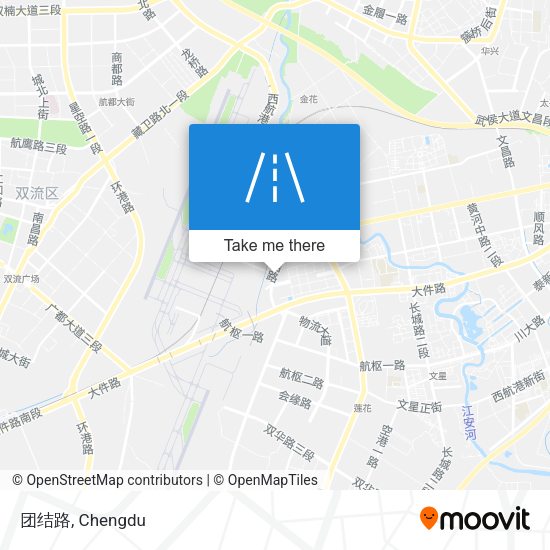 团结路 map