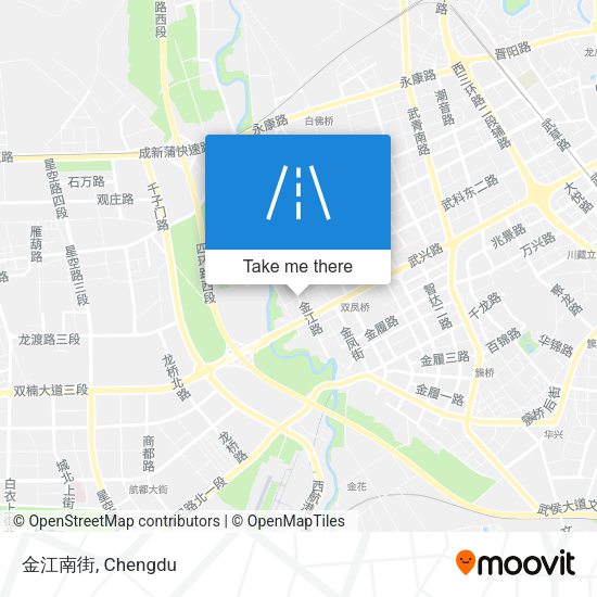 金江南街 map