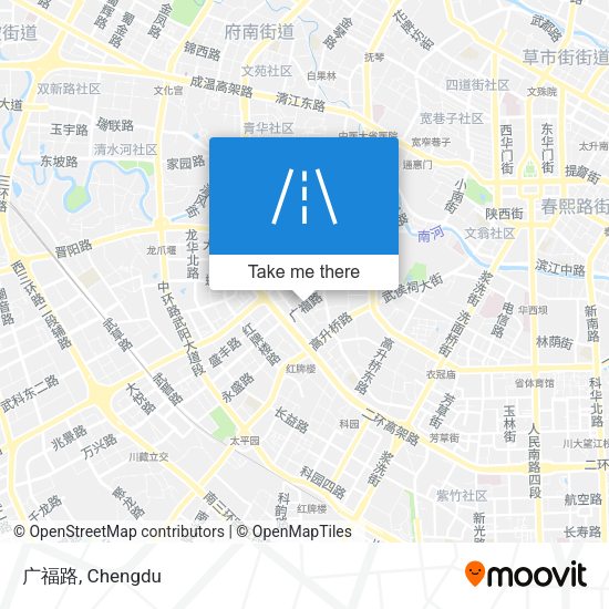广福路 map