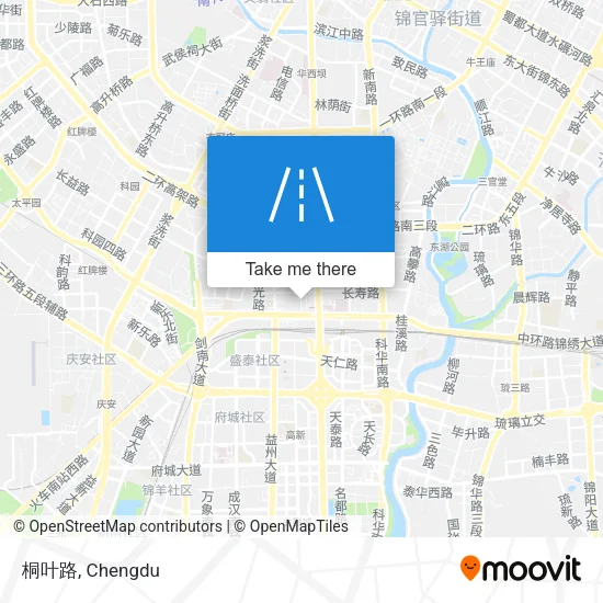 桐叶路 map