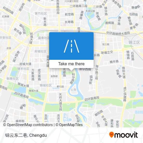 锦云东二巷 map