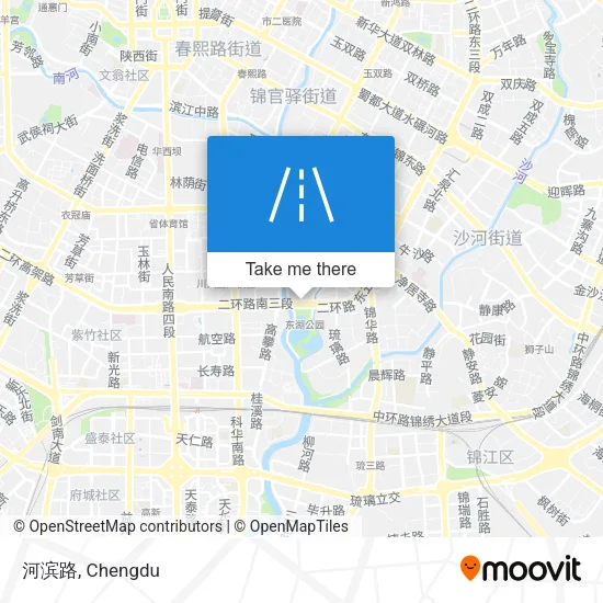 河滨路 map