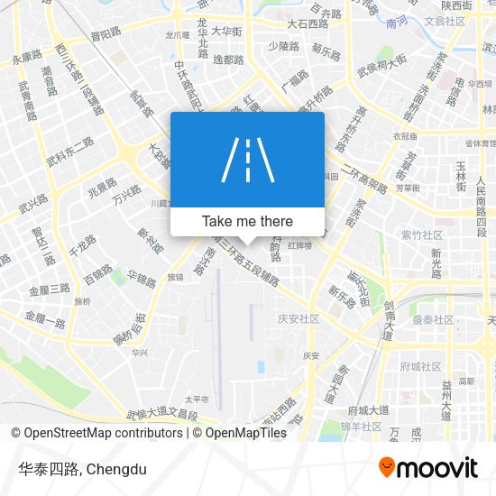 华泰四路 map
